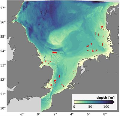 Emergence of Large-Scale Hydrodynamic Structures Due to Atmospheric Offshore Wind Farm Wakes